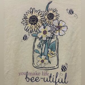 La Vie En Rose Yellow Tee